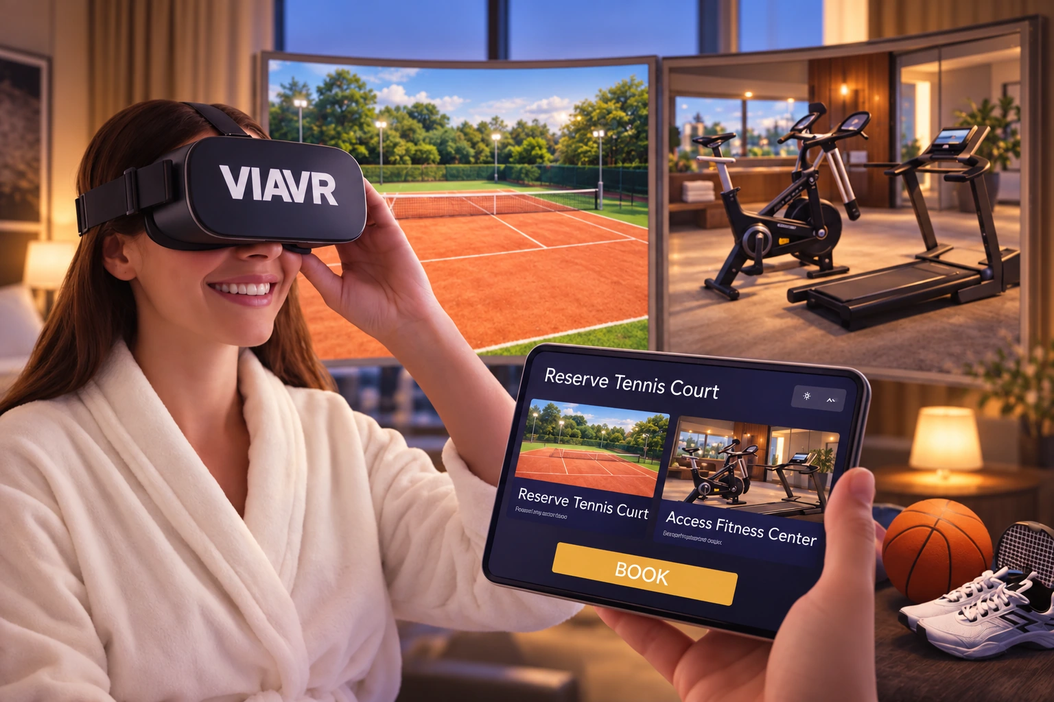 Sports, fitness and active stay options